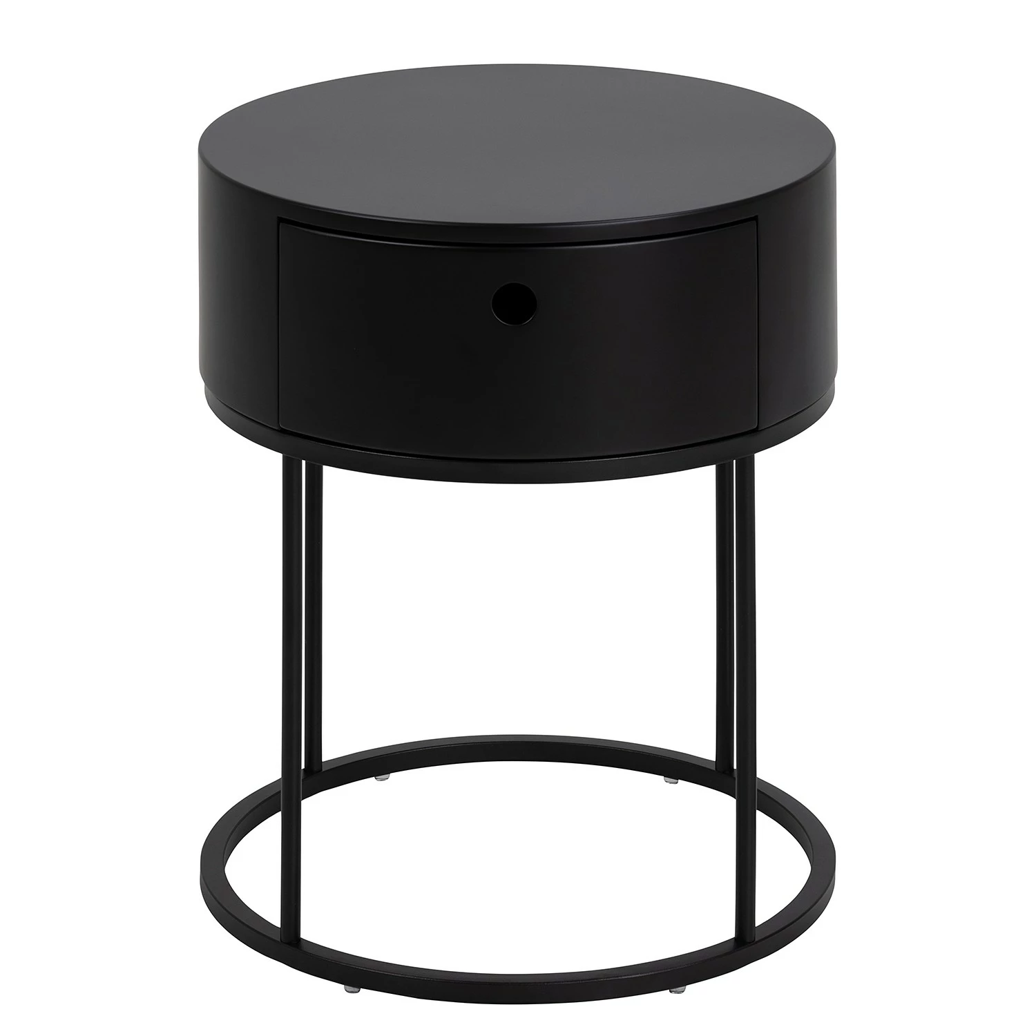 Red Living Nachtkommode New Hampshire - Schwarz – Bild 3