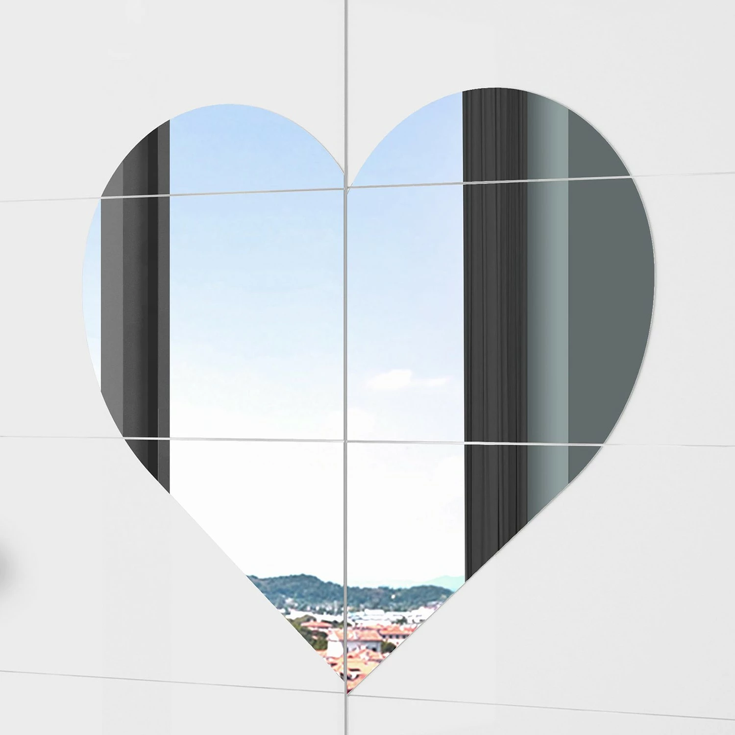 Loftscape Schwebetürenschrank Bilo - Hochglanz Weiß – Bild 4