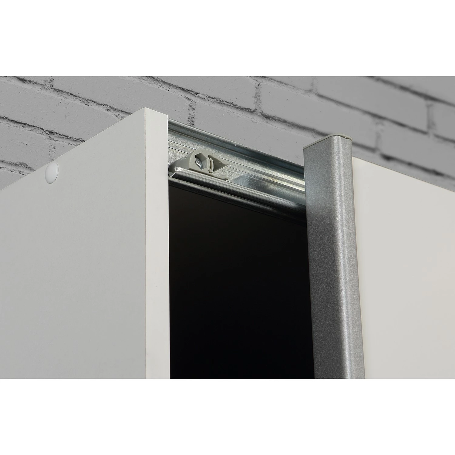 Loftscape Schwebetürenschrank Beveren - Weiß - Breite: 270 cm - Ohne Spiegeltür/-en – Bild 6