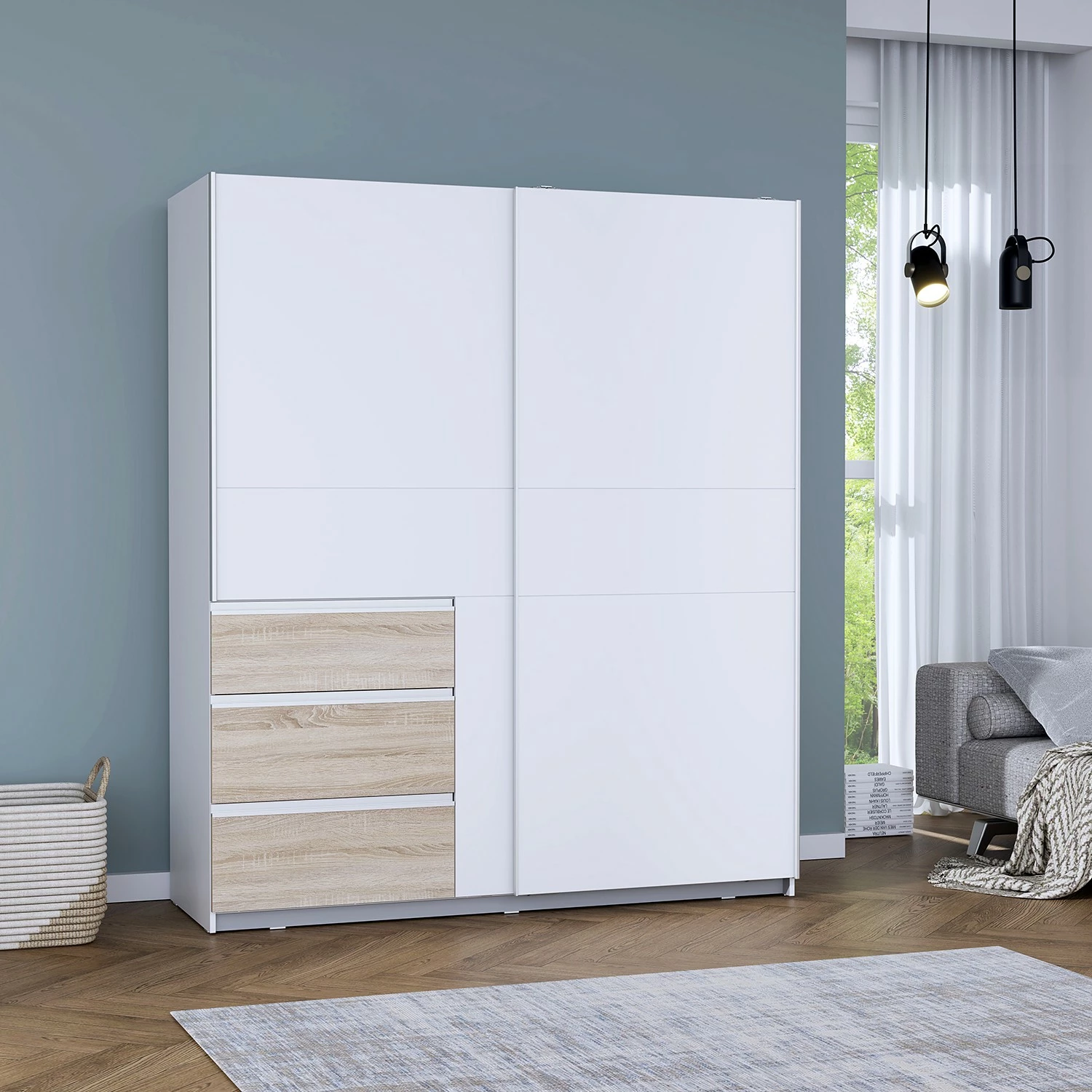 Loftscape Schwebetürenschrank Tover – Bild 2