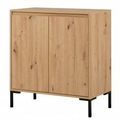 Loftscape Kommode Brochet I - Eiche Dekor / Schwarz