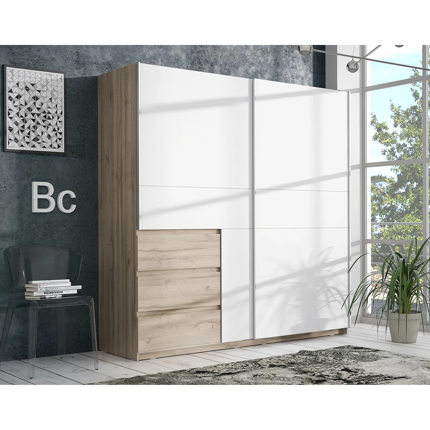 Loftscape Schwebetürenschrank Thornton – Bild 2