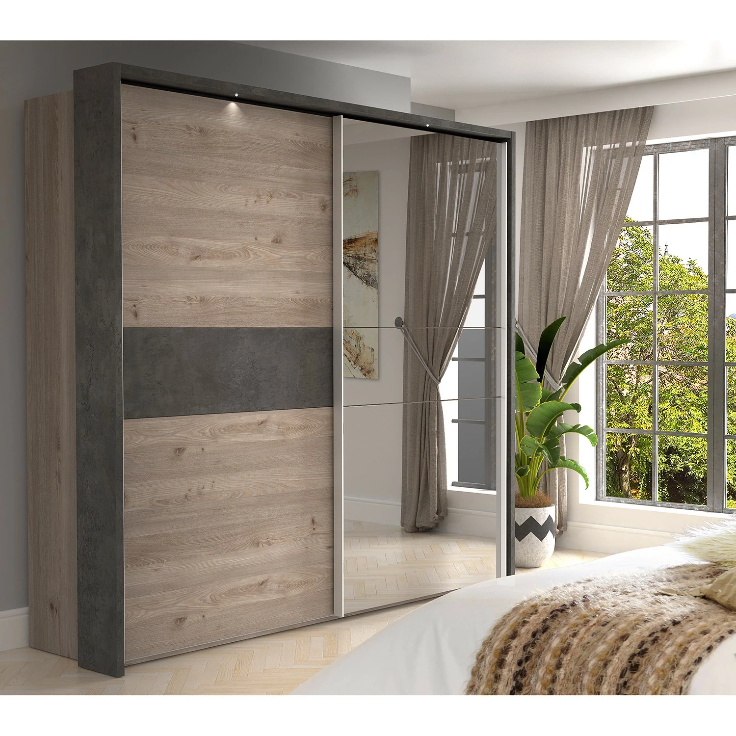 Loftscape Schwebetürenschrank Delden – Bild 2