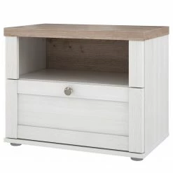 Loftscape Nachtkommde Ilay - Schneeeiche Dekor / Nelson Eiche Dekor