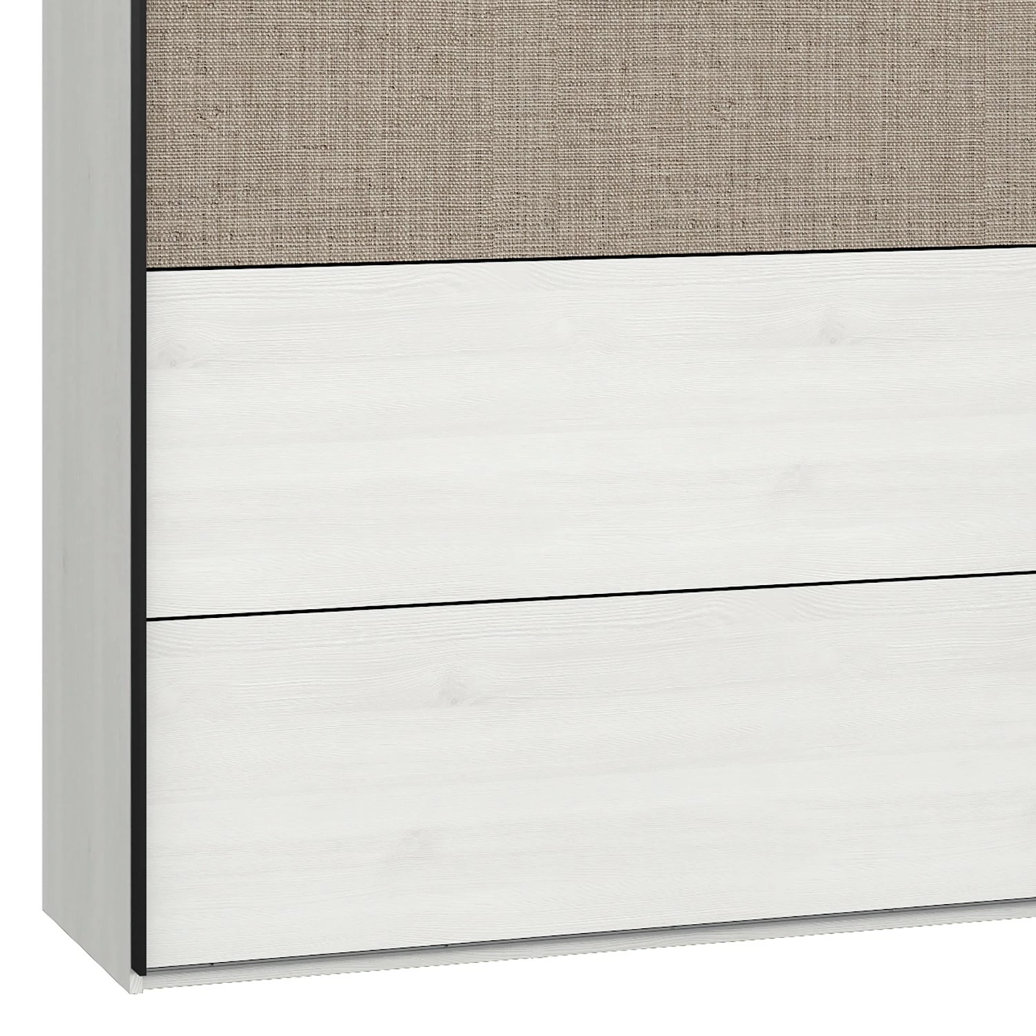 Loftscape Schwebetürenschrank Riecce - Schneeeiche Dekor / Grau – Bild 7