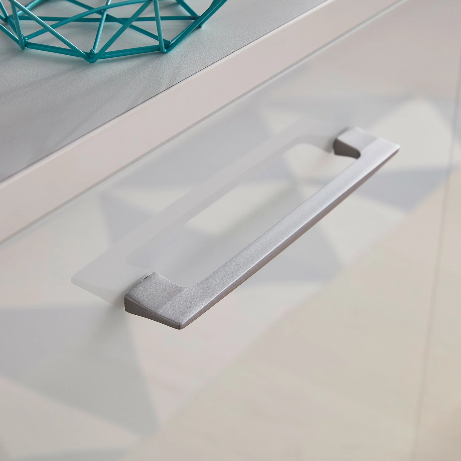 Germania Kommode Campo I - Glas - Weiß – Bild 5