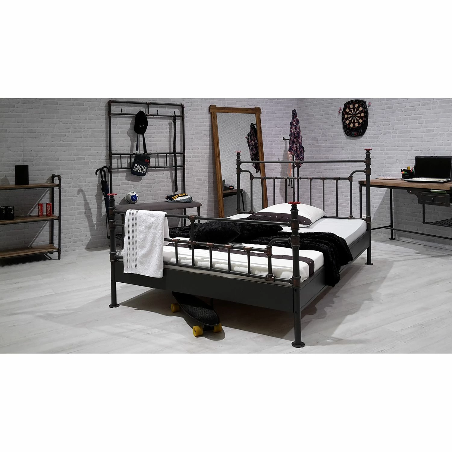 Neue Modular Bett Water Pipe - Stahl - Schwarz / Kupfer – Bild 5