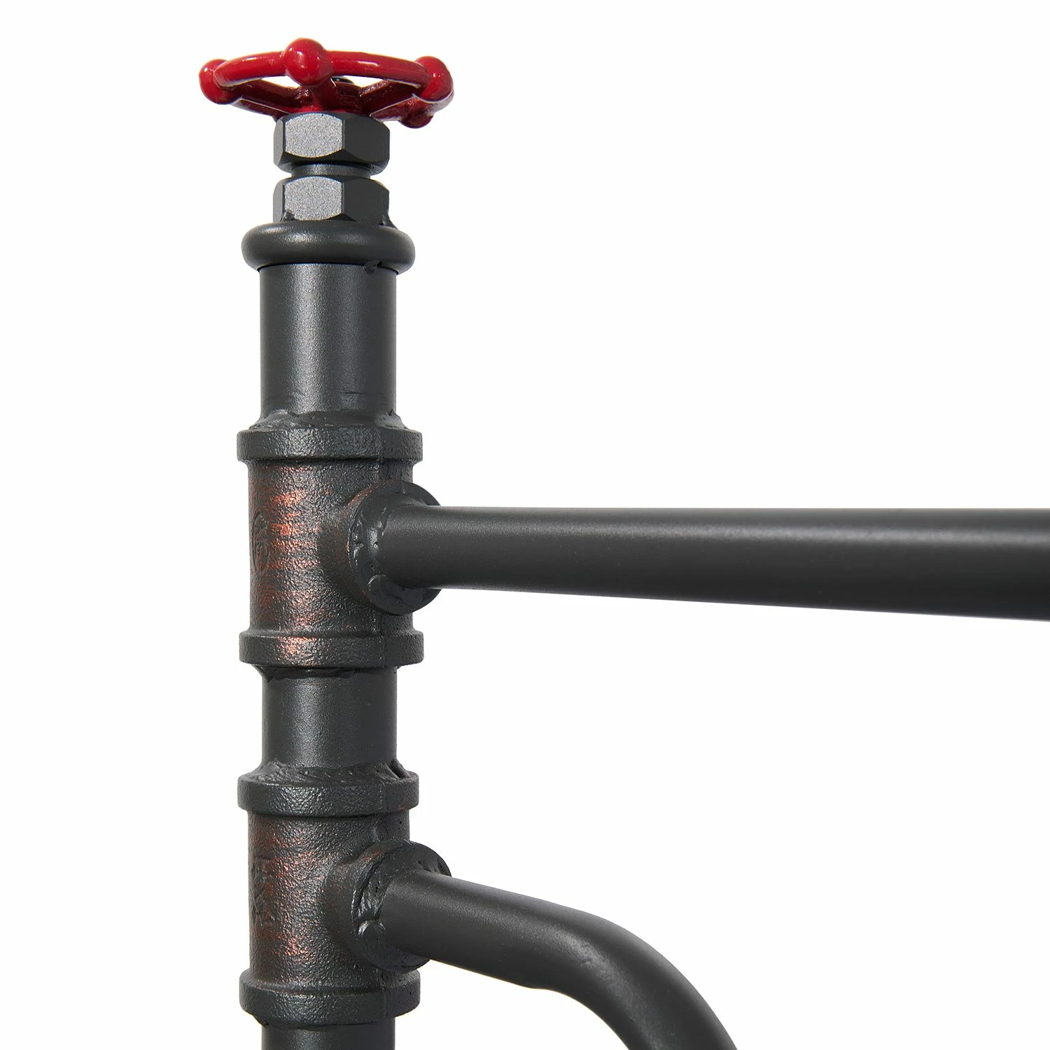 Neue Modular Bett Water Pipe - Stahl - Schwarz / Kupfer – Bild 7