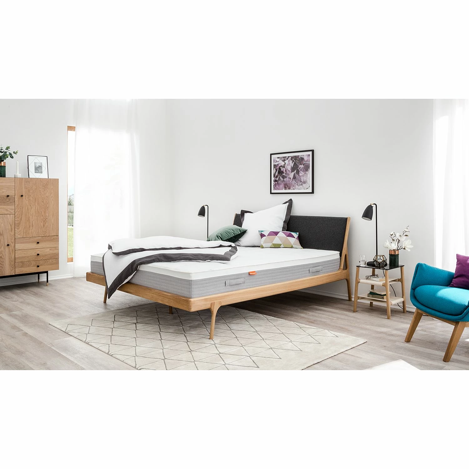 Boxspring-Wendematratze Smood Select - 180 x 200cm – Bild 10