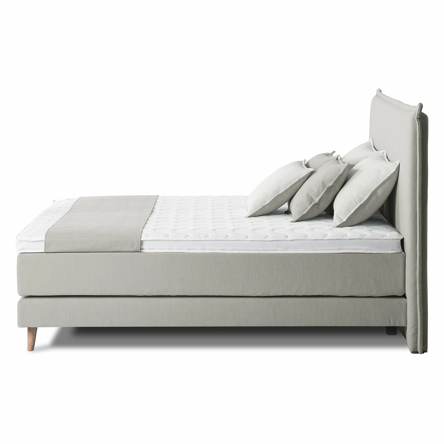 Mørteens Boxspringbett Avellino I - Schlamm - 180 x 200cm – Bild 8