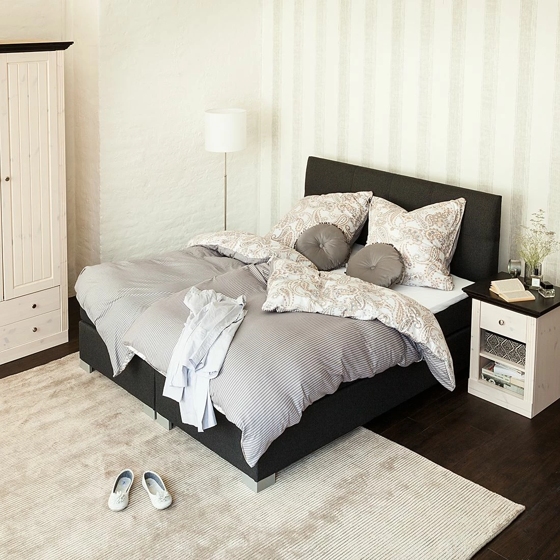 Fredriks Boxspringbett Ramona III - 180 x 200cm – Bild 8