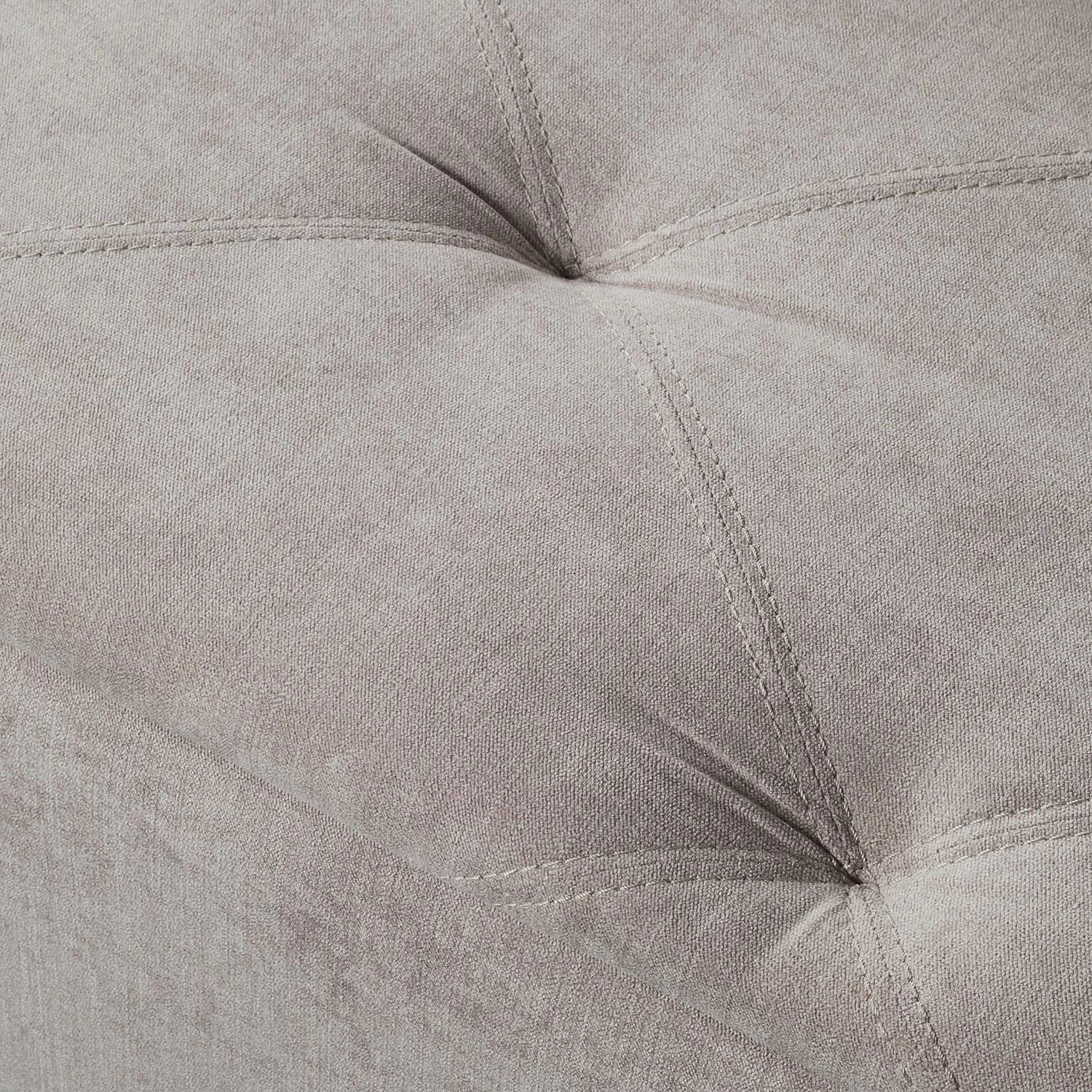 Maison Belfort Boxspringbett Dogali - Velours - Beige - 160 x 200cm – Bild 16