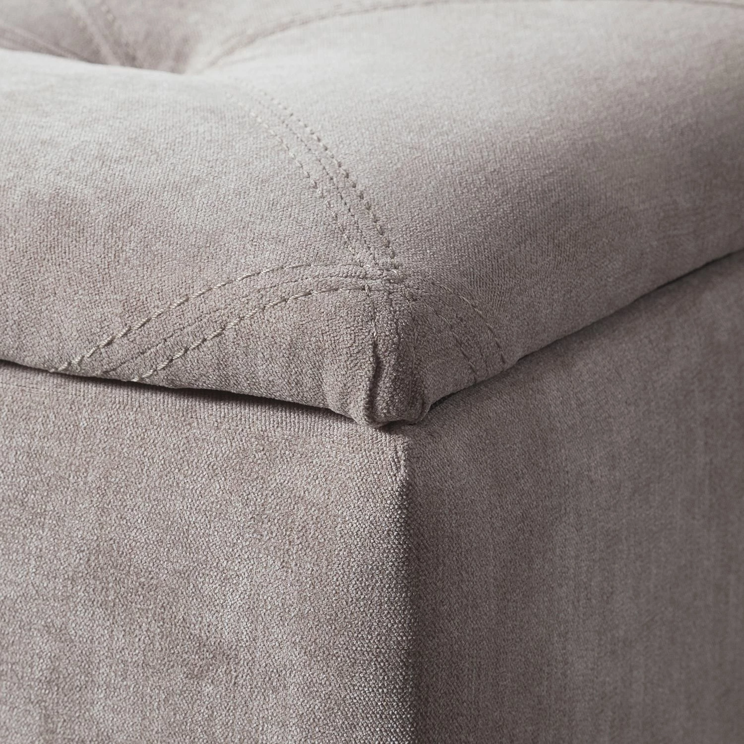 Maison Belfort Boxspringbett Dogali - Velours - Beige - 160 x 200cm – Bild 15