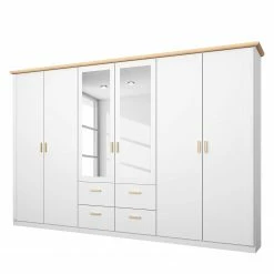 Rauch Orange Drehtürenschrank Annett III - Breite: 271 cm - 6