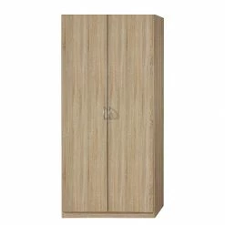 Rauch Blue Drehtürenschrank Case I - Sonoma Eiche Dekor - Schrankbreite: 91 cm - 2-türig - Standard Plus