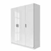 Rauch Blue Drehtürenschrank Celle - Alpinweiß / Hochglanz Weiß - Breite: 136 cm