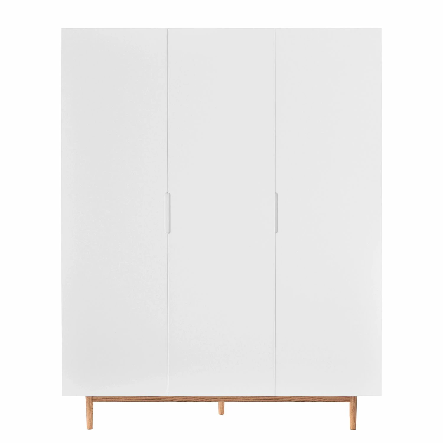 Mørteens Drehtürenschrank Lindholm - Matt Weiß - Breite: 152 cm – Bild 5