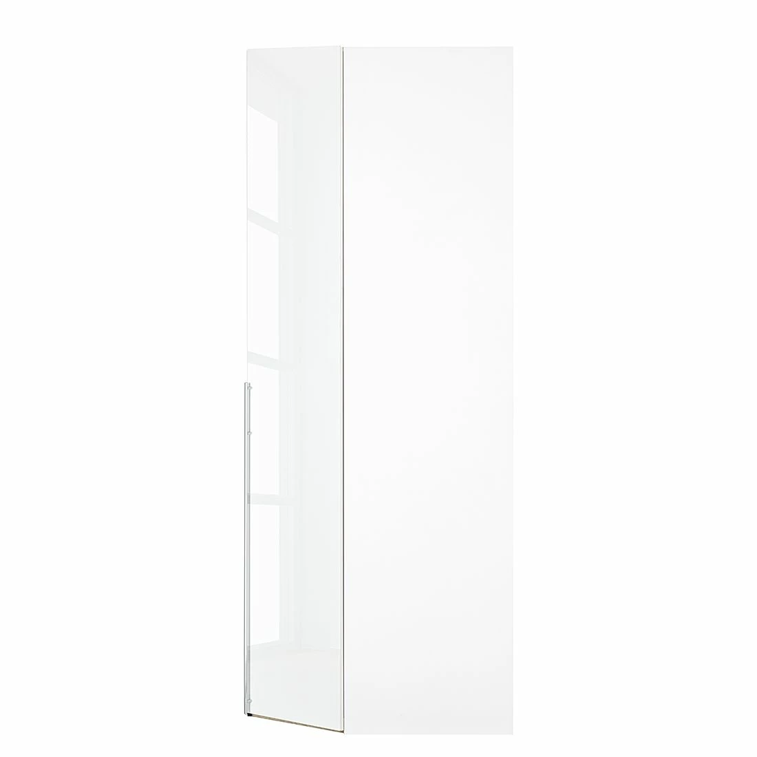 Express Möbel Eckschrank ONE 200 VI - Polarweiß/LackWeiß - 216 cm – Bild 2