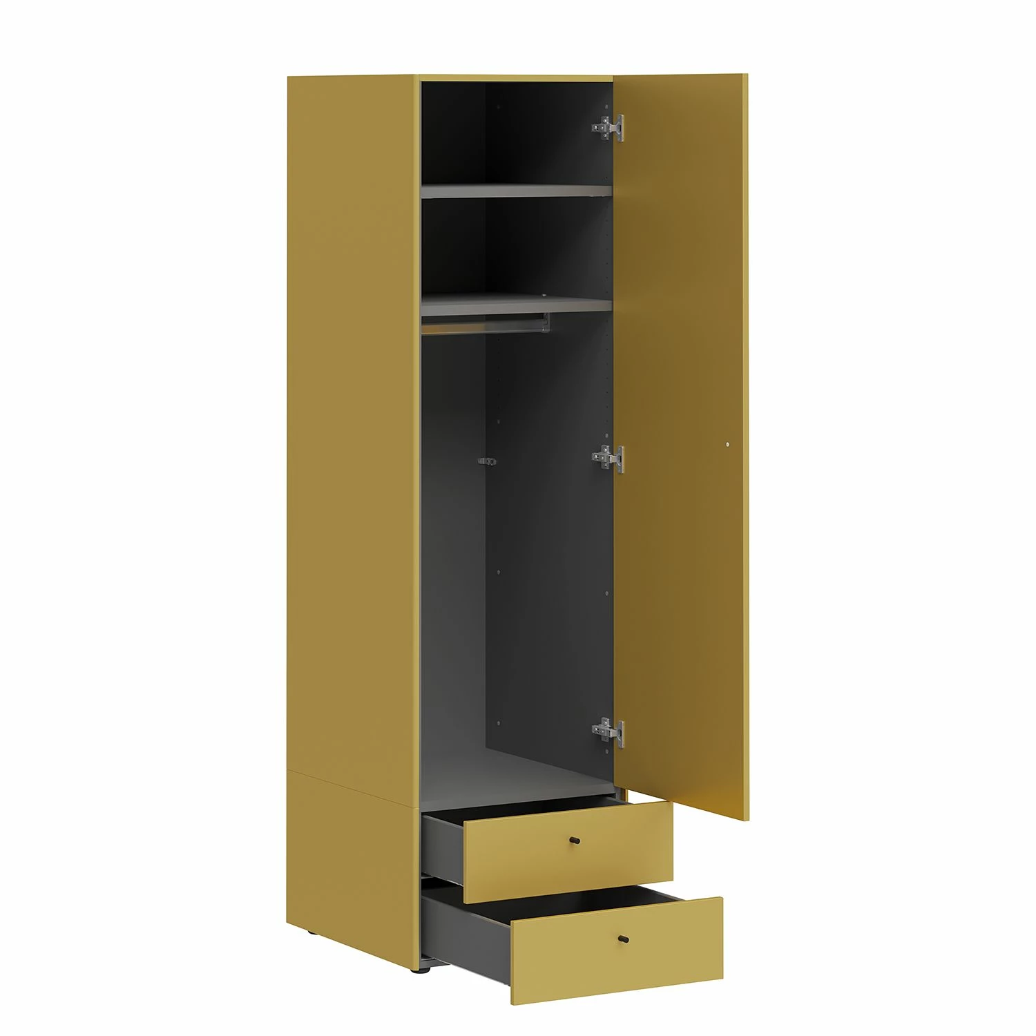 Germania Garderobenschrank Monteo - Olivgelb - Breite: 55 cm – Bild 4