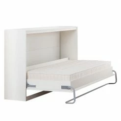 Fredriks Schrankbett KiYDOO smart - Weiß - 90 x 200cm - Ohne Matratze