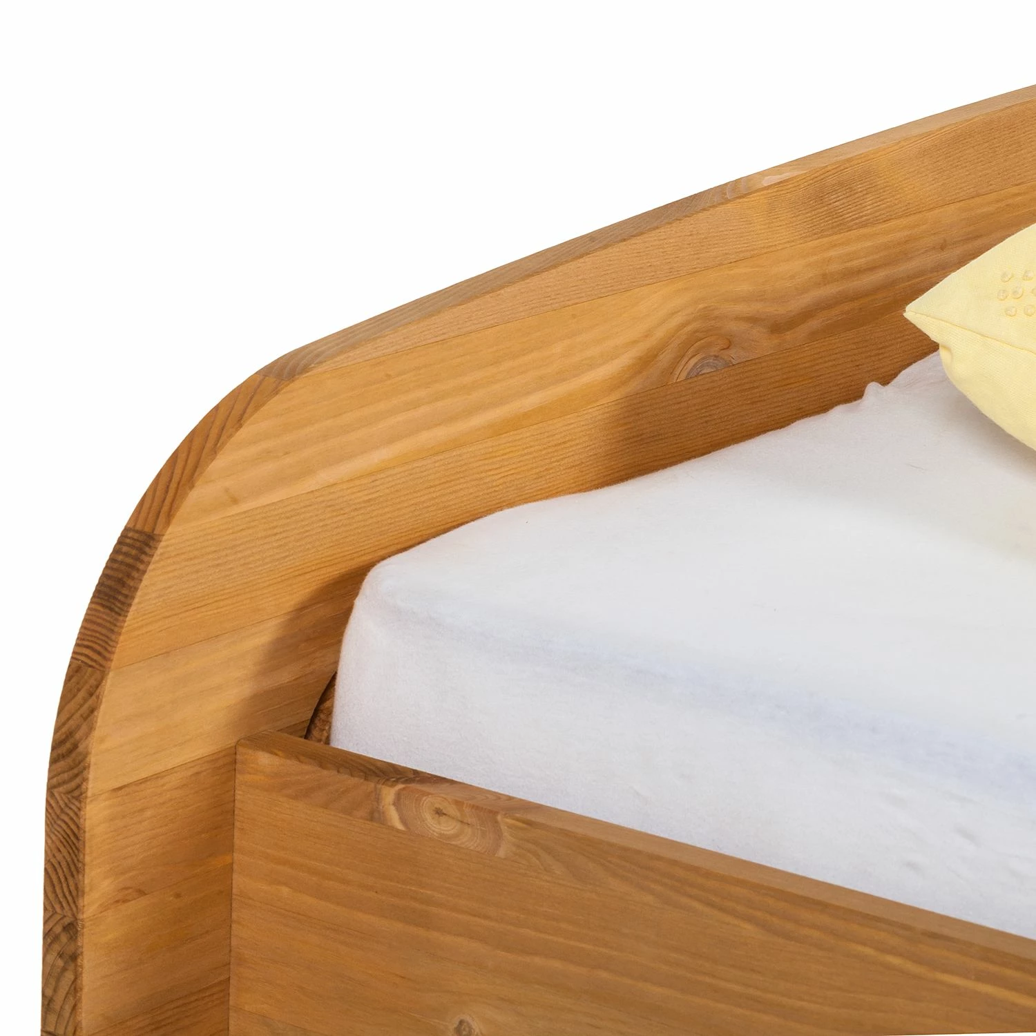 Ars Natura Massivholzbett Fia - Kiefer Natur gebeizt & gewachst - 180 x 200cm – Bild 6