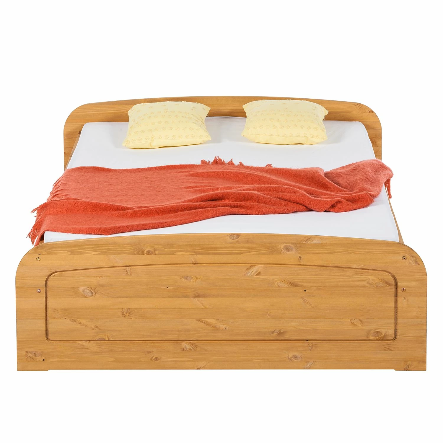 Ars Natura Massivholzbett Fia - Kiefer Natur gebeizt & gewachst - 180 x 200cm – Bild 17