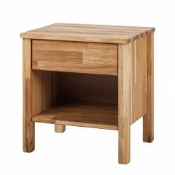 Ars Natura Nachtkommode LayaWOOD - Eiche massiv - geölt