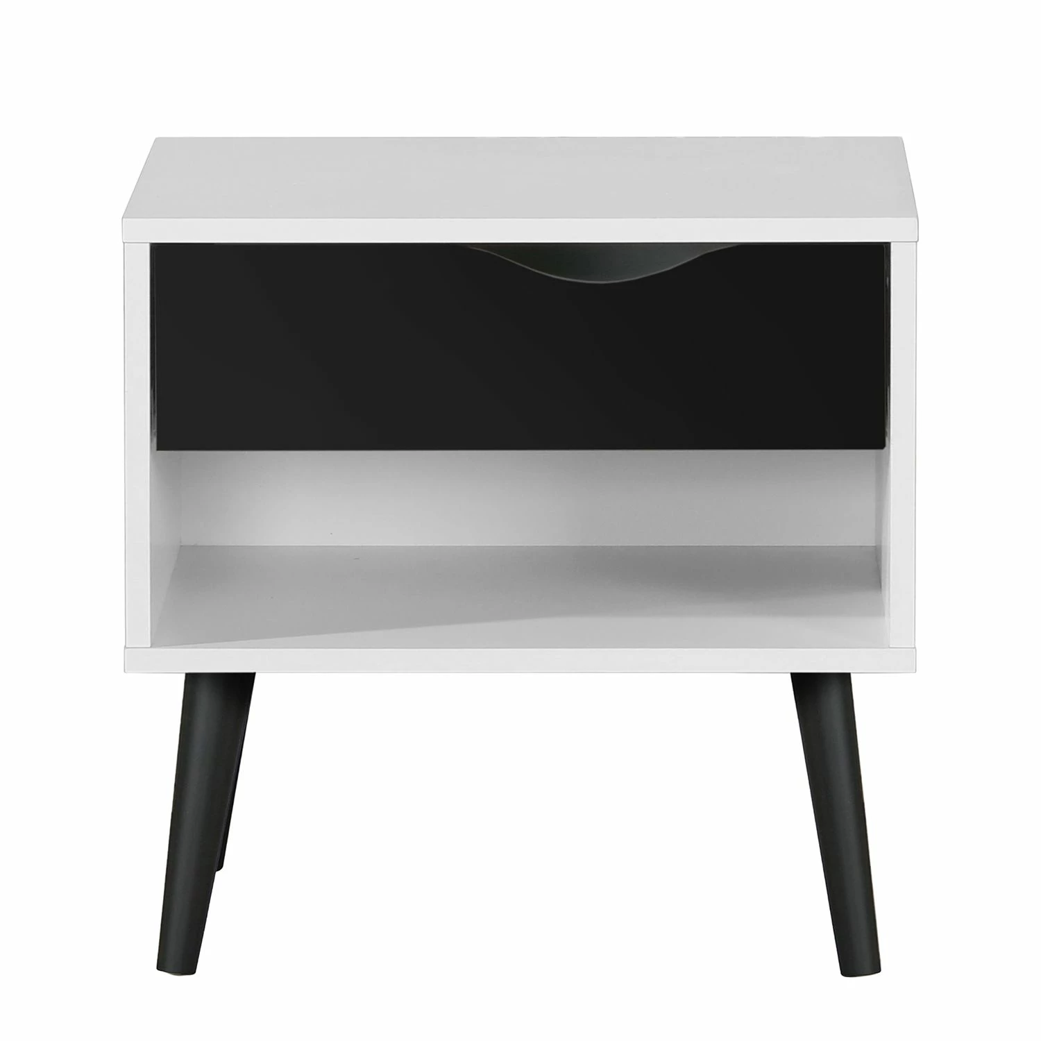 Mørteens Nachtkommode Sunndal I - Gummibaum teilmassiv – Bild 3