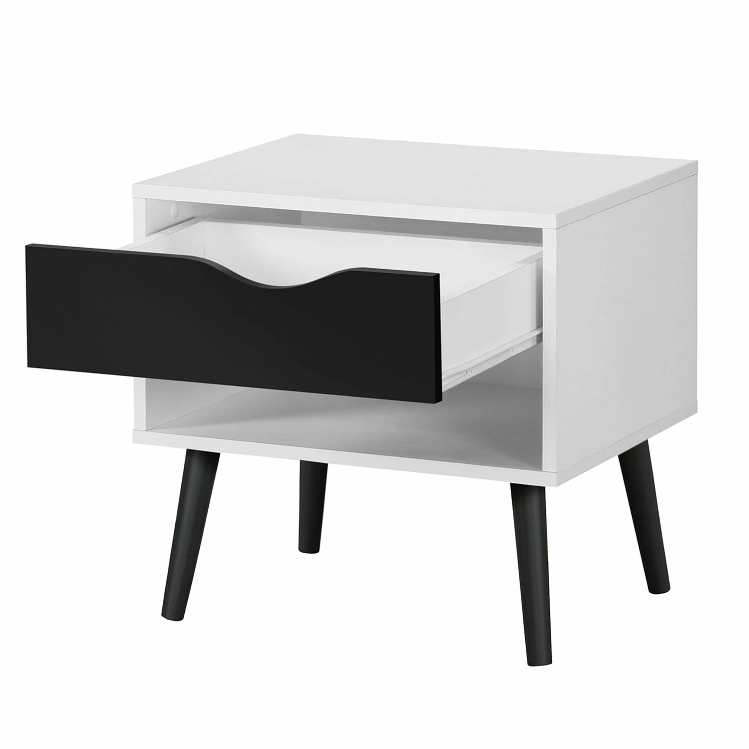 Mørteens Nachtkommode Sunndal I - Gummibaum teilmassiv – Bild 4