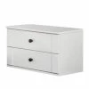 Wimex Nachtschrank Lundu - Alpinweiß - 2 Nachtkommoden