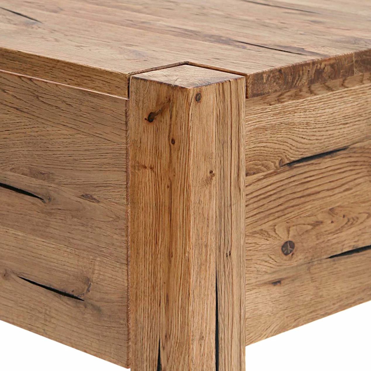 Neue Modular Nachttisch Porto-Alegre - Sumpfeiche massiv – Bild 5