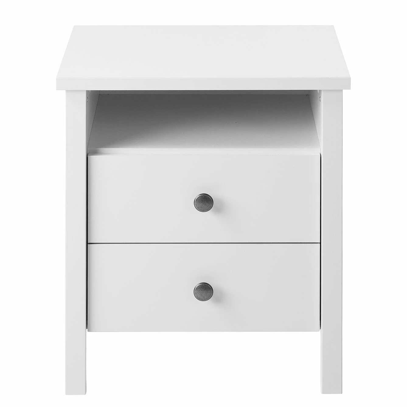 Nachtkommode SKØP country - Alpinweiß – Bild 5