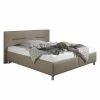 Loftscape Polsterbett Jonsberg Kunstleder - Taupe - 200 x 200cm