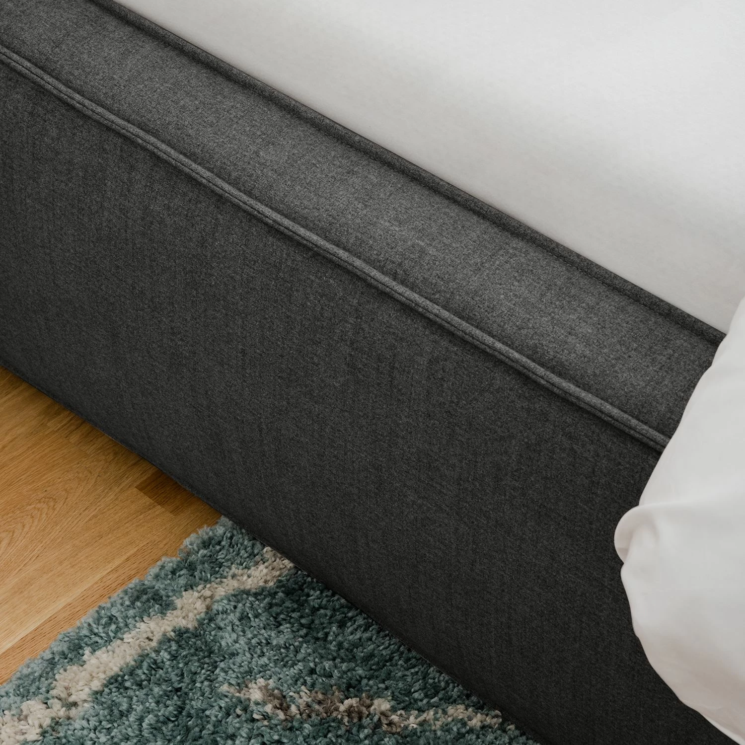 Polsterbett Kinx - Stoff KINX: Anthrazit - 180 x 200cm – Bild 15