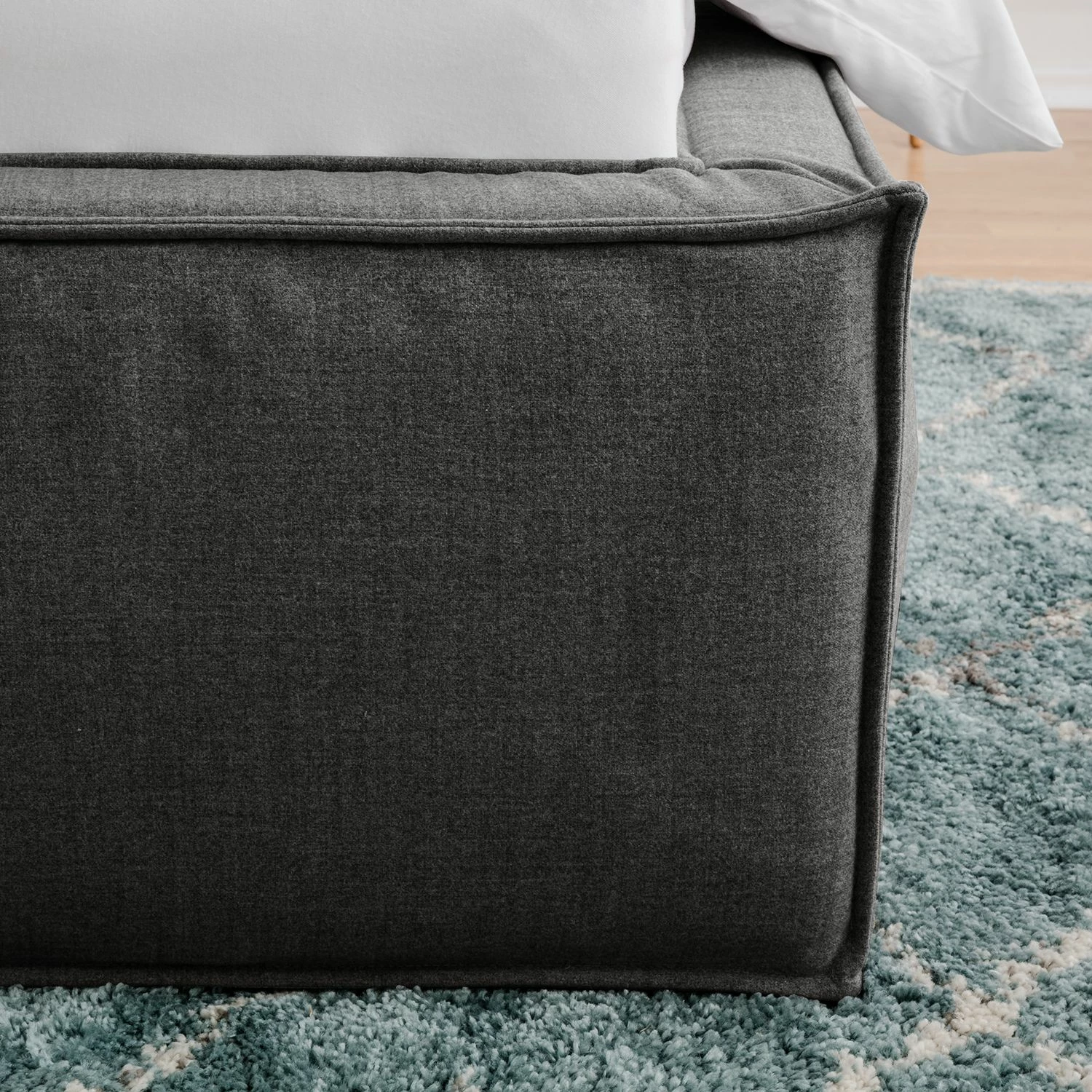 Polsterbett Kinx - Stoff KINX: Anthrazit - 180 x 200cm – Bild 18