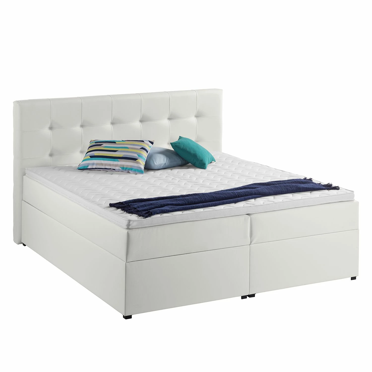 Polsterbett KiYDOO IV - Weiß - 180 x 200cm