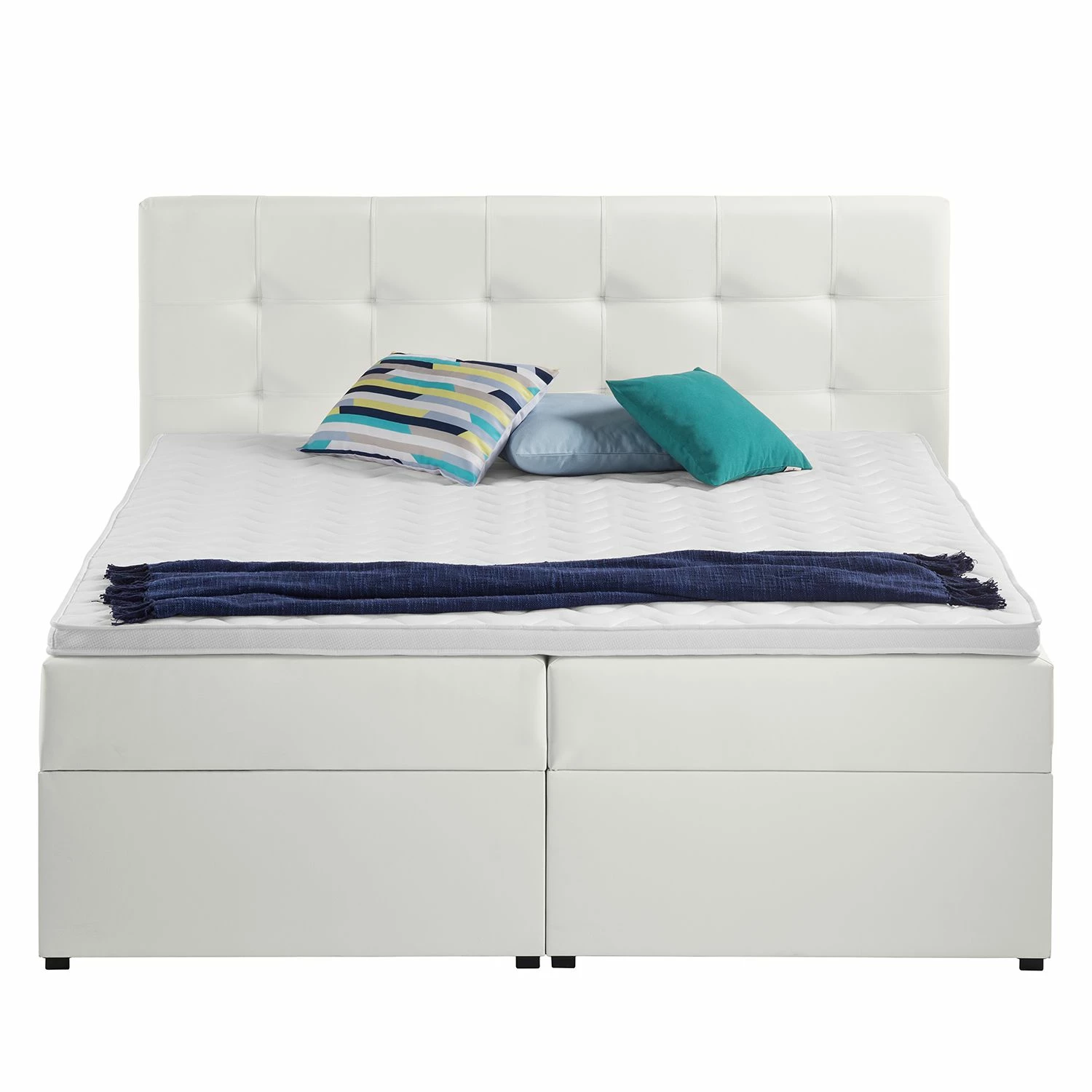 Polsterbett KiYDOO IV - Weiß - 180 x 200cm – Bild 5