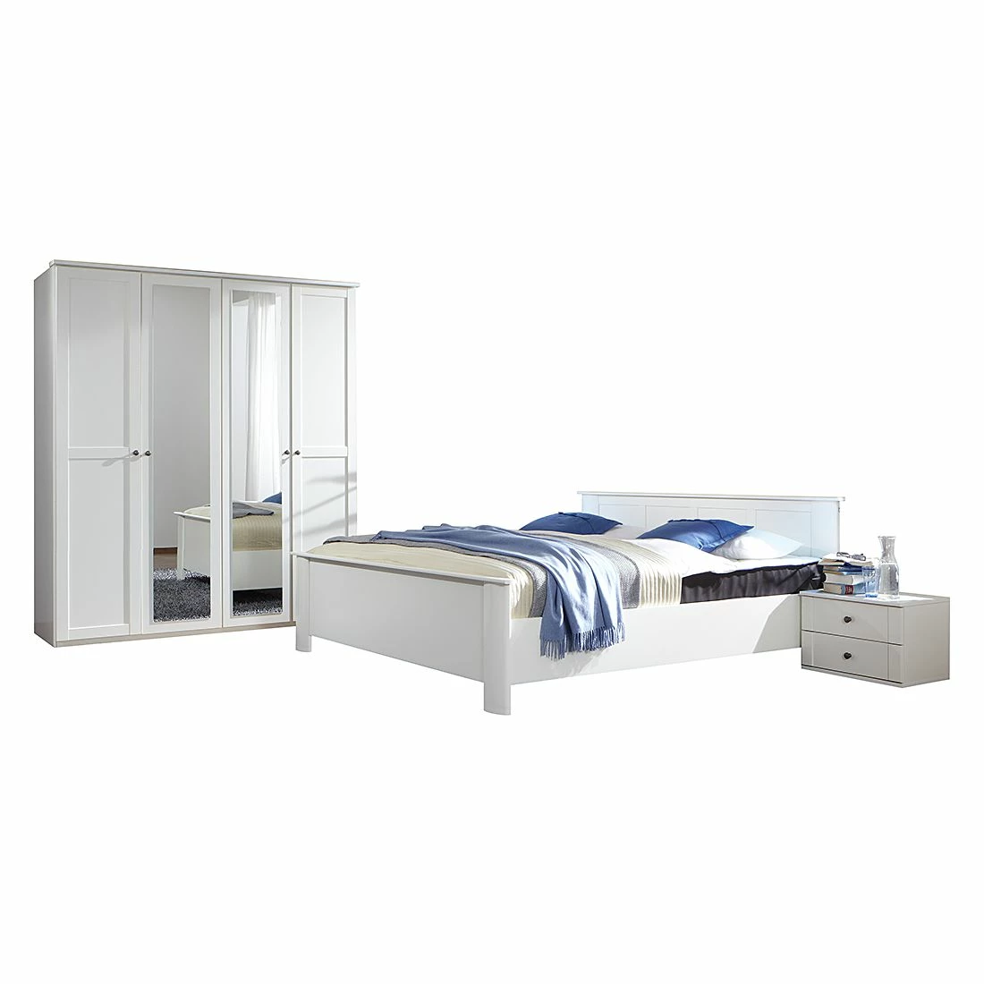 Wimex Schlafzimmerset Chalet - Alpinweiß – Bild 2