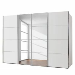 Wimex Schwebetrenschrank Brüssel - Alpinweiß - Breite: 300 cm - 2