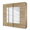 Rauch Blue Schwebetürenschrank Crato - Eiche Sanremo Hell Dekor - Breite: 261 cm