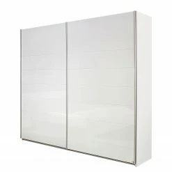 Rauch Blue Schwebetürenschrank Lorca - Alpinweiß / Hochglanz Weiß - Breite: 226 cm