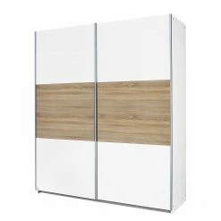 Rauch Blue Schwebetürenschrank Nelas - Alpinweiß / Eiche Sonoma Dekor