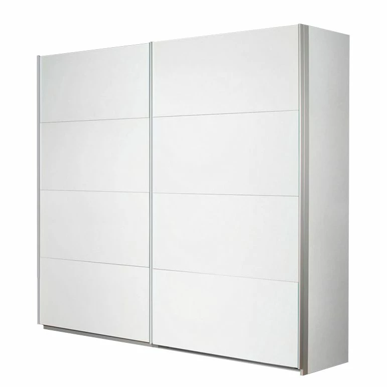 Rauch Orange Schwebetürenschrank Quadra II - Alpinweiß - Höhe: 210 cm - Breite: 181 cm