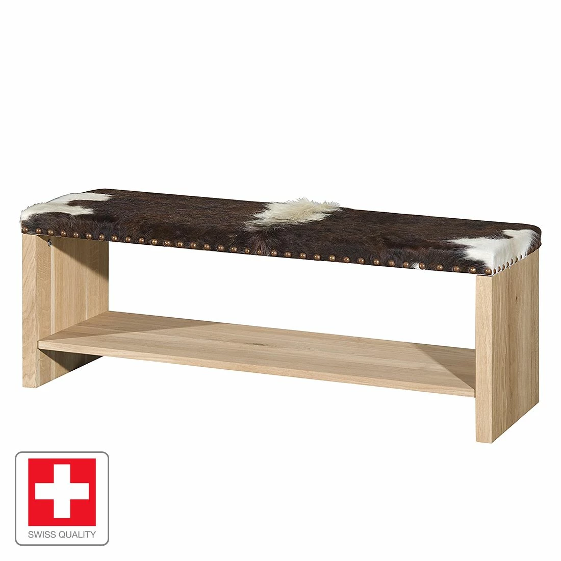 Neue Modular Sitzbank St. Moritz - Wildeiche massiv â Bild 2