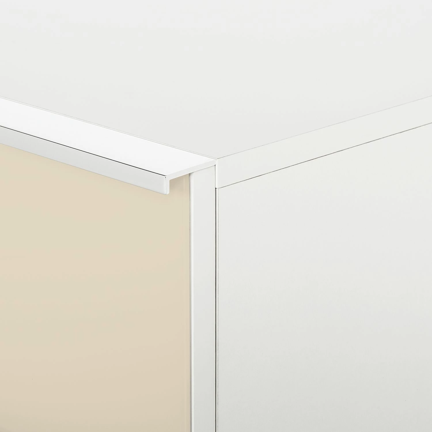 Wiemann Schubkastenkommode Chicago I - Alpinweiß / Glas Magnolie – Bild 6